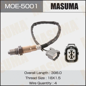 Sonde lambda MASUMA MOE-5001