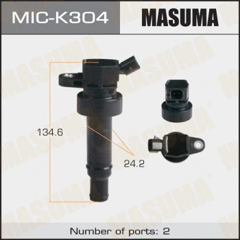 Bobine d'allumage MASUMA MIC-K304