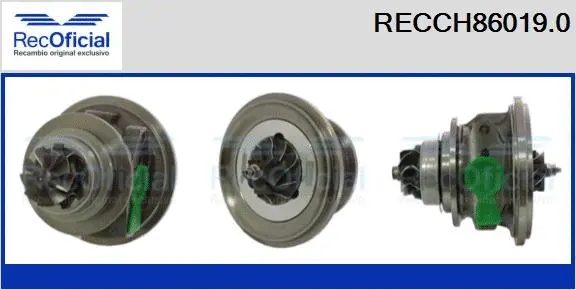 Groupe carter, turbocompresseur RECOFICIAL RECCH86019.0
