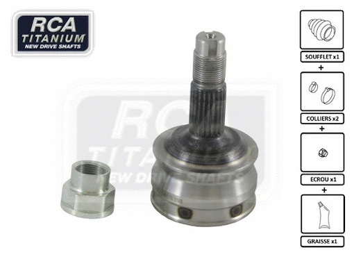 Jeu de joints, arbre de transmission RCA FRANCE FI86