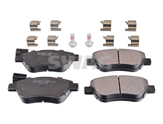 Kit de plaquettes de frein, frein à disque SWAG 70 91 6876