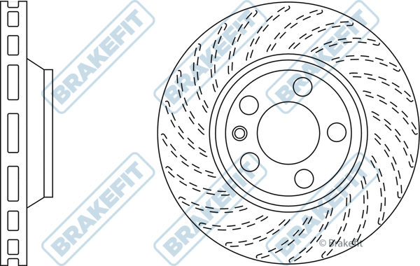 Disque de frein APEC SDK6411