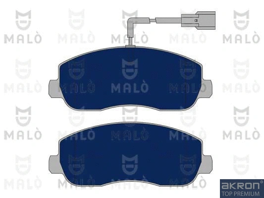 Kit de plaquettes de frein, frein à disque AKRON-MALÒ 1050994