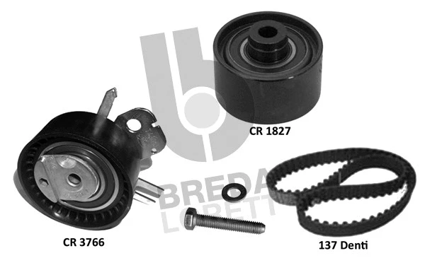 Kit de courroie crantée BREDA LORETT KCD0752
