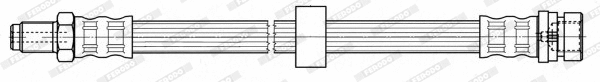 Flexible de frein FERODO FHY3174