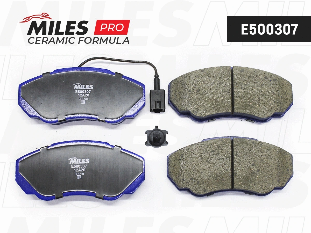 Kit de plaquettes de frein, frein à disque MILES E500307