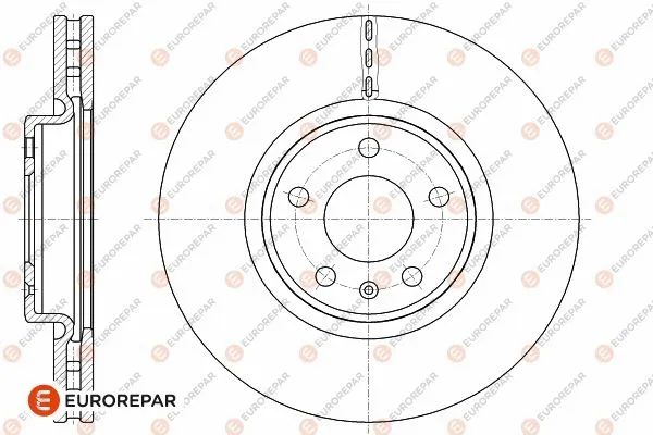 Disque de frein EUROREPAR 1642749880
