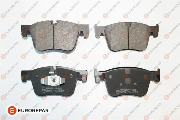 Kit de plaquettes de frein, frein à disque EUROREPAR 1667817080
