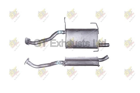 Silencieux arrière GT Exhausts GDN322