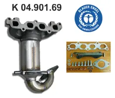Catalyseur en coude EBERSPÄCHER 04.901.69