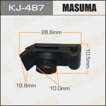 Clip, enjoliveur MASUMA KJ-487