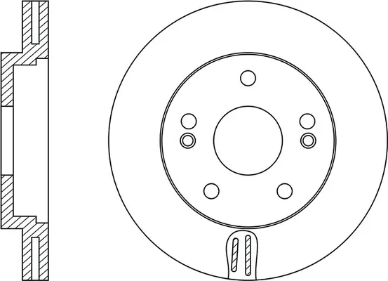 Disque de frein FIT FR0287V
