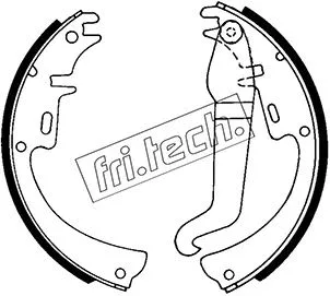 Jeu de mâchoires de frein fri.tech. 1073.154