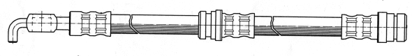 Flexible de frein CEF 510616