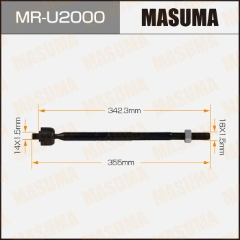 Rotule de direction intérieure, barre de connexion MASUMA MR-U2000
