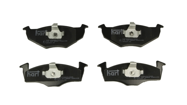 Kit de plaquettes de frein, frein à disque HART 215 969