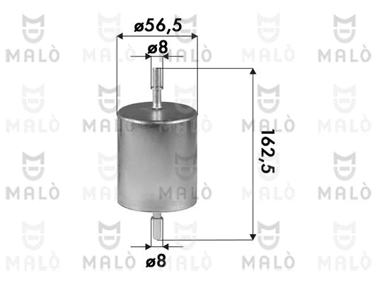 Filtre à carburant AKRON-MALÒ 1520234