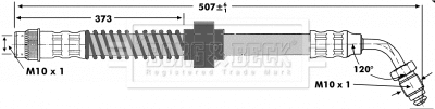 Flexible de frein BORG & BECK BBH7132