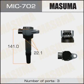 Bobine d'allumage MASUMA MIC-702