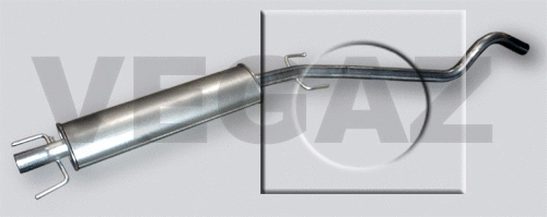 Silencieux central VEGAZ GmbH OS-698