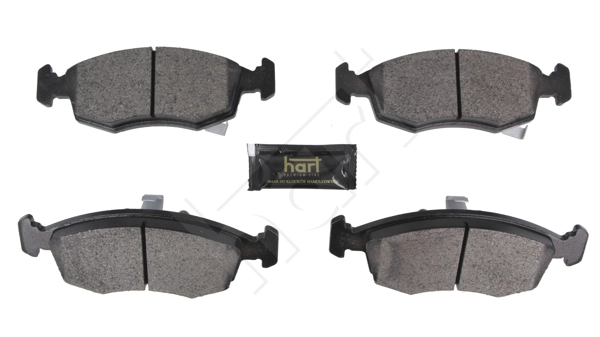 Kit de plaquettes de frein, frein à disque HART 256 553