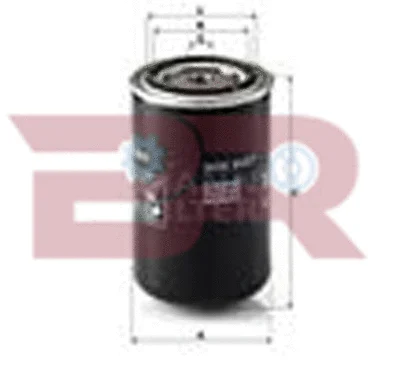 Filtre à carburant BOTTO RICAMBI BRM5711