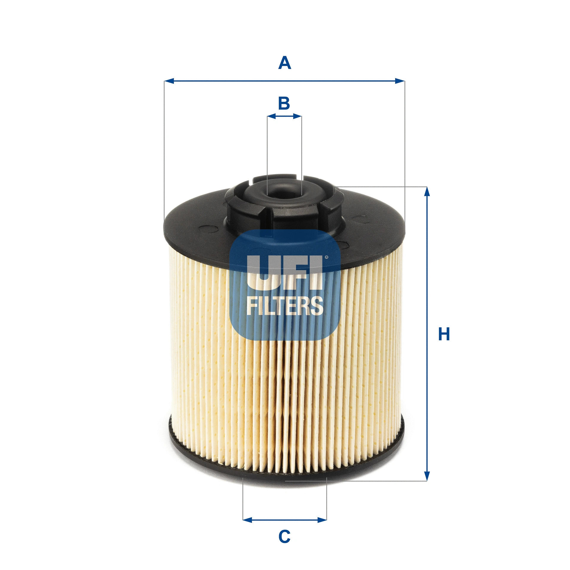 Filtre à carburant UFI 26.017.00