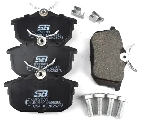 Kit de plaquettes de frein, frein à disque SB BP23593
