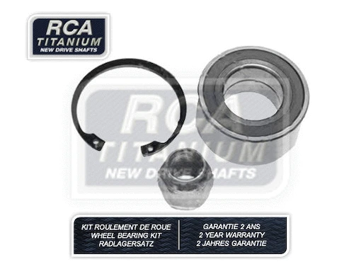 Kit de roulements de roue RCA FRANCE RCAK1098