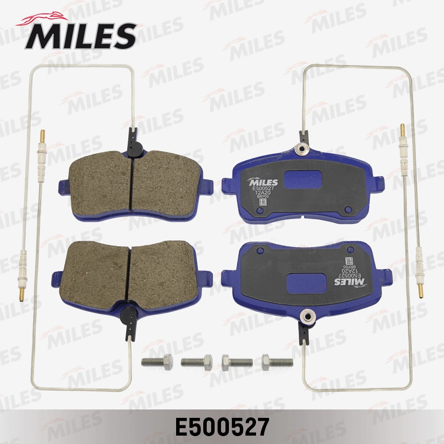 Kit de plaquettes de frein, frein à disque MILES E500527