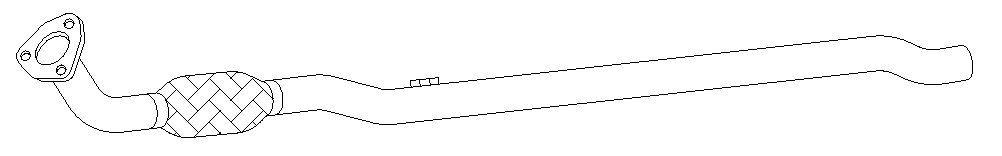 Tuyau d'échappement Vellerand 14469