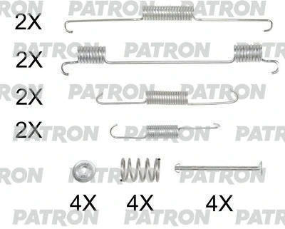 Kit d'accessoires, mâchoire de frein PATRON PSRK0116