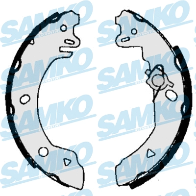 Jeu de mâchoires de frein SAMKO 85770