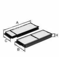 Filtre, air de l'habitacle UNIFLUX FILTERS XC286