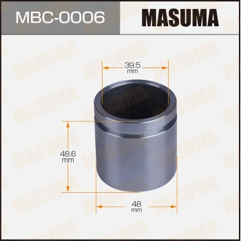 Piston, étrier de frein MASUMA MBC-0006