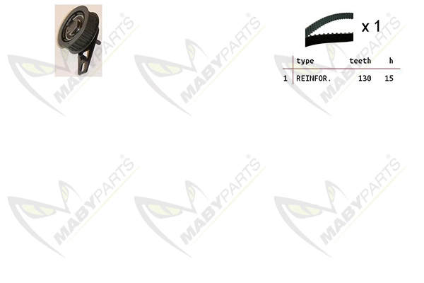 Kit de courroie crantée MABYPARTS OBK010191