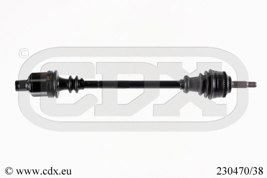 Arbre de transmission CDX 230470/38