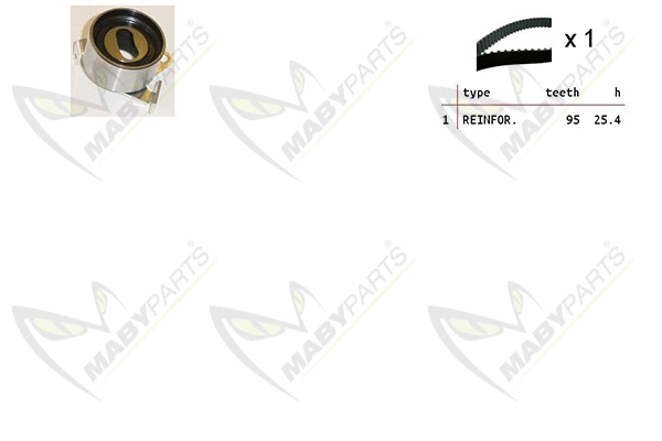 Kit de courroie crantée MABYPARTS OBK010453