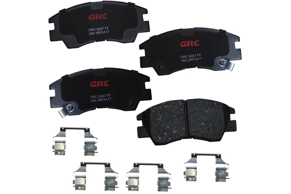 Kit de plaquettes de frein, frein à disque GRC - Ultra Brakes GCD349
