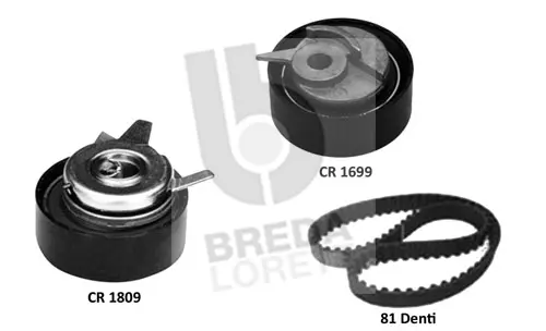 Kit de courroie crantée BREDA LORETT KCD0750