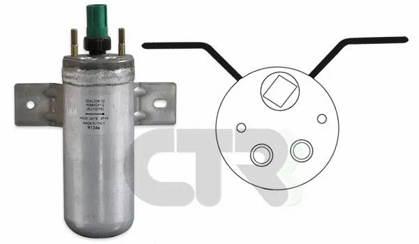 Filtre déshydratant, climatisation CTR 1211046