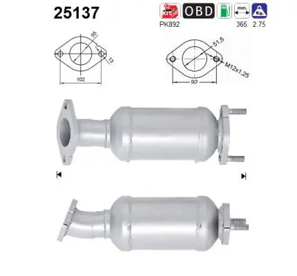 Catalyseur AS 25137