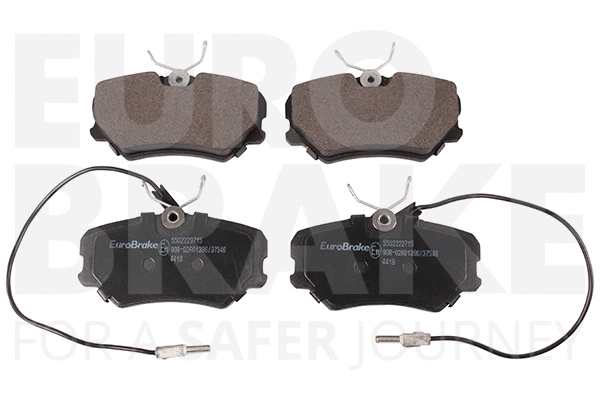 Kit de plaquettes de frein, frein à disque EUROBRAKE 5502223715