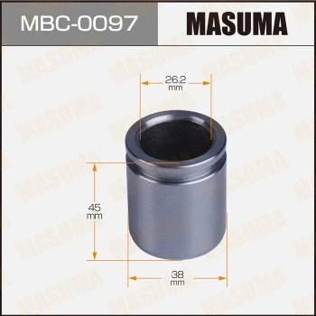 Piston, étrier de frein MASUMA MBC-0097