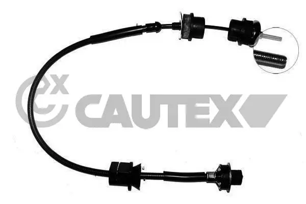 Tirette à câble, commande d'embrayage CAUTEX 766105