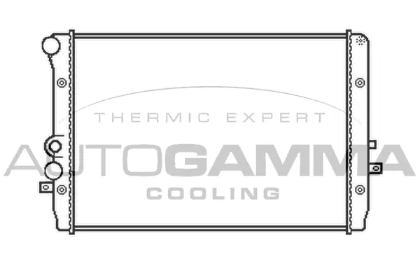 Radiateur, refroidissement du moteur AUTOGAMMA 103365