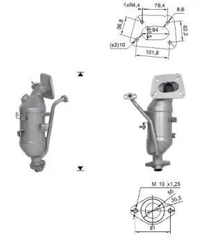 Catalyseur VEGAZ GmbH TK-327