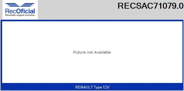 Compresseur, climatisation RECOFICIAL RECSAC71079.0