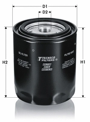Filtre à huile TECNECO FILTERS OL517