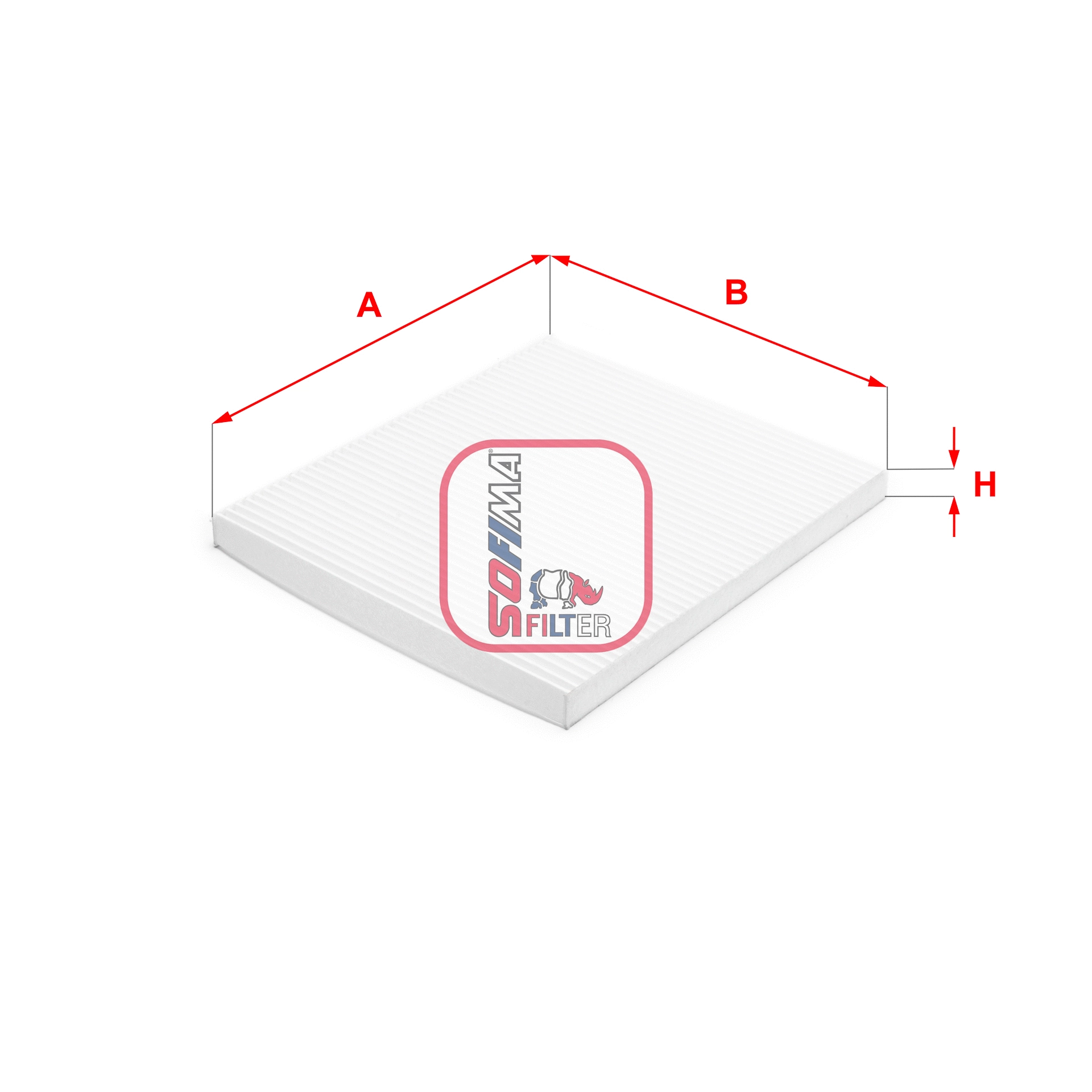 Filtre, air de l'habitacle SOFIMA S 3390 C